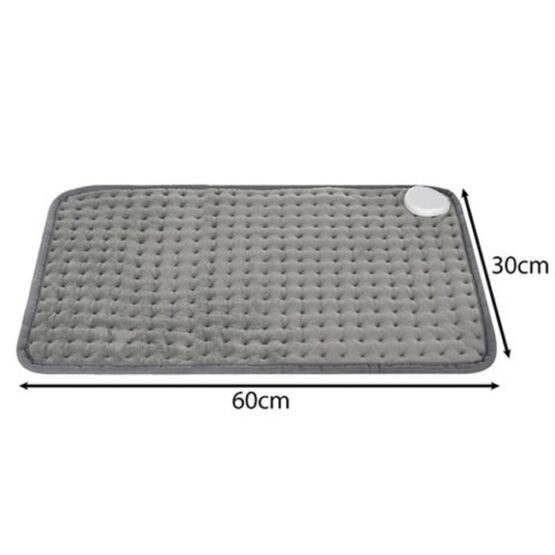 Patura electrica tip pad incalzire, 10 nivele temperatura, 85 W, Gri