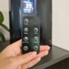 12 Dezumidificator si purificator camera cu higrostat, Negru - KESNUP