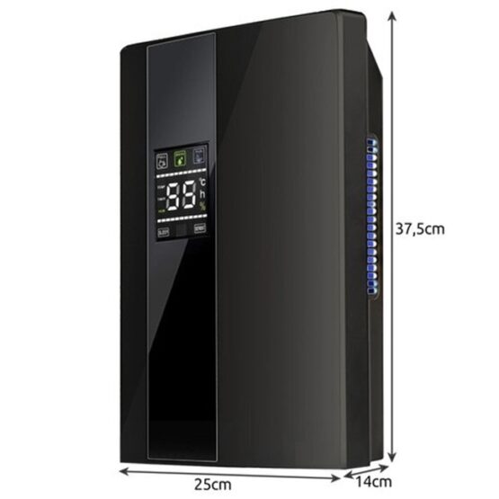 Dezumidificator si purificator camera cu higrostat, Negru - KESNUP Dezumidificator si purificator camera cu higrostat, Negru - KESNUP