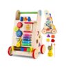 Antemergator Interactiv 2 in 1, coordoneaza miscarea si dezvolta simturile, Multicolor - KESNUP