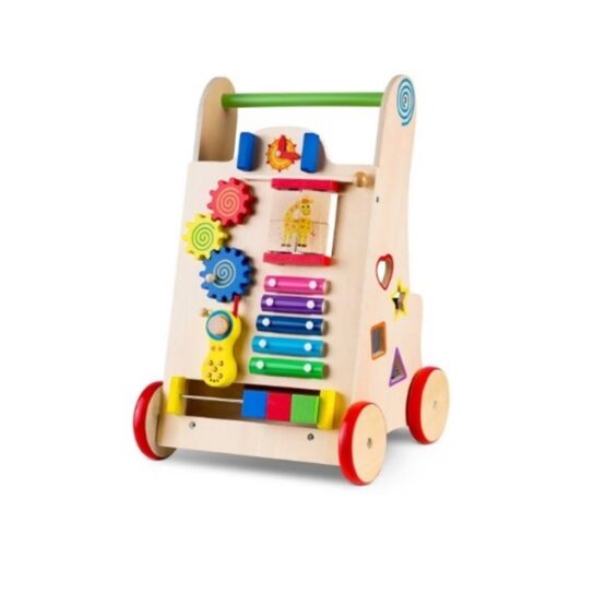 Antemergator Interactiv 2 in 1, coordoneaza miscarea si dezvolta simturile, Multicolor - KESNUP