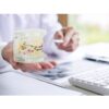 Model aparat dentar cu bracketi pentru anatomia maxilarului si dintilor, Transparent - KESNUP