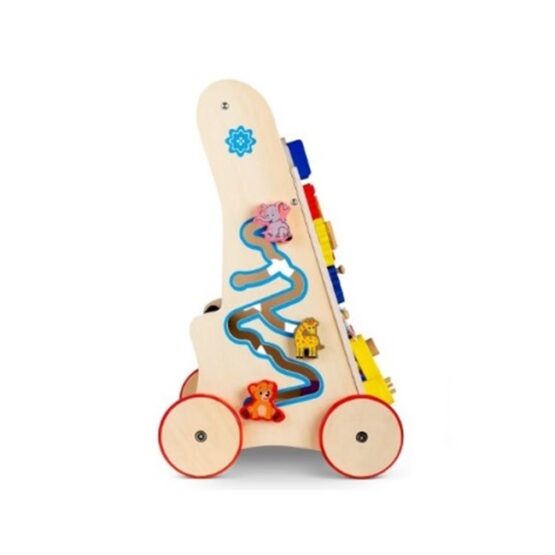 Antemergator Interactiv 2 in 1, coordoneaza miscarea si dezvolta simturile, Multicolor - KESNUP