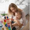 Antemergator Interactiv 2 in 1, coordoneaza miscarea si dezvolta simturile, Multicolor - KESNUP