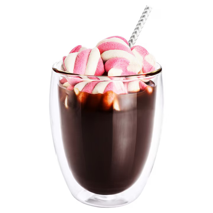 Set 6 pahare termice cu pereti dubli CLASStitude, pentru cafea, cappuccino, sucuri, 350 ml, din sticla, Transparent - imagine 8