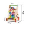 Antemergator Interactiv 2 in 1, coordoneaza miscarea si dezvolta simturile, Multicolor - KESNUP
