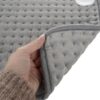Patura electrica tip pad incalzire, 10 nivele temperatura, 85 W, Gri