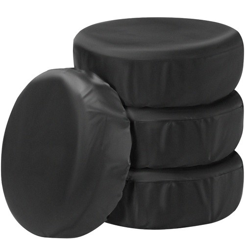Set 4 huse anvelope - cauciucuri pentru depozitare, Negru Set 4 huse anvelope - cauciucuri pentru depozitare, Negru