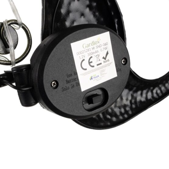 Lampa solara cu 40 LED-uri, model paun cu cristale, Multicolor