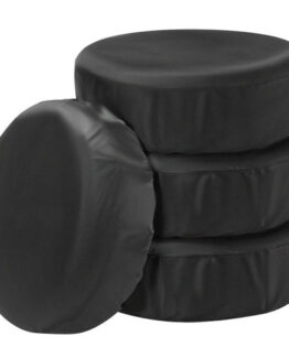 Set 4 huse anvelope - cauciucuri pentru depozitare, Negru
