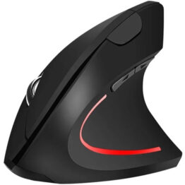 Mouse wireless vertical ergonomic Negru