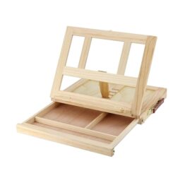 Sevalet pictura portabil 2 in 1 tip valiza, Crem Sevalet pictura portabil 2 in 1 tip valiza, Crem