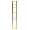 Scara de antrenament cu 12 trepte, Negru / Galben