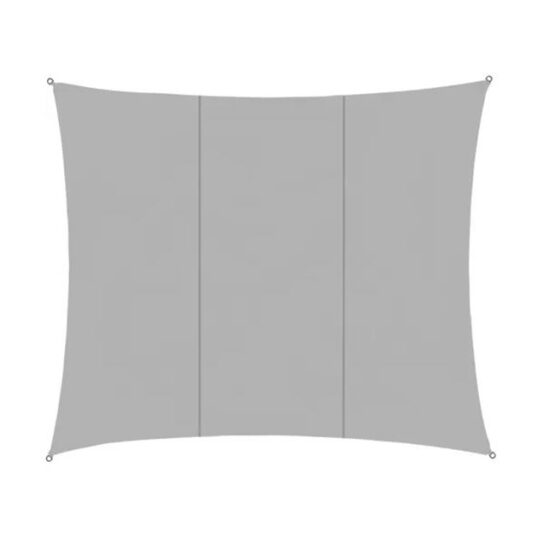 Copertina tip prelata parasolar cu protectie UV pentru gradina, gradina, balcon, Gri