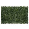 Gard decorativ cu frunze artificiale, 40 X 60, Verde