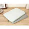 Husa protectie laptop compatibila pana la 13 inchi 35 x 27 cm Verde/Alb