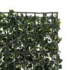 Gard decorativ cu frunze artificiale, 40 X 60, Verde