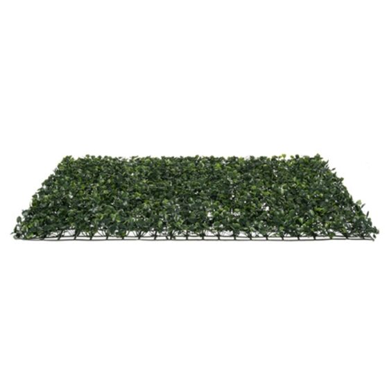 Gard decorativ cu frunze artificiale, 40 X 60, Verde