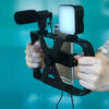7-5.jpg Selfie stick cu trepied, lampa LED, Bluetooth, Negru