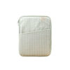Husa protectie laptop compatibila pana la 13 inchi 35 x 27 cm Verde/Alb