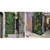 Gard decorativ cu frunze artificiale, 40 X 60, Verde