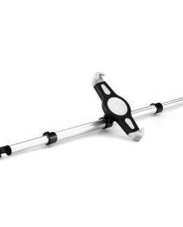 Suport auto tableta aluminiu/abs Negru/Argintiu