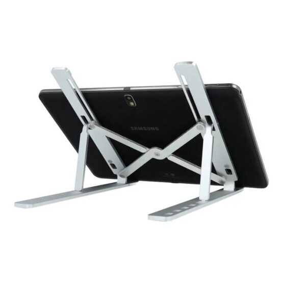 Suport-reglabil-laptoptableta-aluminiu-Argintiu1.jpg Suport reglabil laptop/tableta aluminiu Argintiu