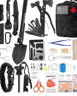 Set tip kit complet de supravietuire multifunctional, Multicolor