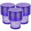 Set 3 filtre de aspirator pentru Dyson, lavabile, Mov