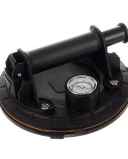 Ventuza cu manometru si pompa vid pentru manipulare placi, Negru