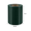 Banda de gard pentru gradina cu 25 cleme de fixare tip plasa, Verde