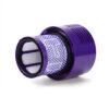 Set 3 filtre de aspirator pentru Dyson, lavabile, Mov