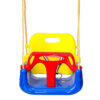 Leagan copii 3 in 1 de exterior si interior cu bara protectie detasabila, Multicolor Leagan copii 3 in 1 de exterior si interior cu bara protectie detasabila, Multicolor
