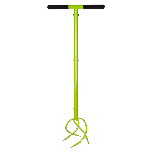 Cultivator manual pentru afanarea si aerisirea solului, Verde