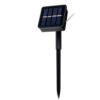 Ghirlanda becuri solare decorativa, 100 becuri lumina calda, 12 m, Transparent / Negru Ghirlanda becuri solare decorativa, 100 becuri lumina calda, 12 m, Transparent / Negru