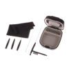 Kit profesional de curatare aparat auditiv, compus din 8 piese, Negru Kit profesional de curatare aparat auditiv, compus din 8 piese, Negru