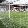 Poarta de fotbal pentru exterior cu dimenisunea 213 x 150 x 90 cm, Argintiu