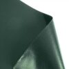 Banda de gard pentru gradina cu 25 cleme de fixare tip plasa, Verde