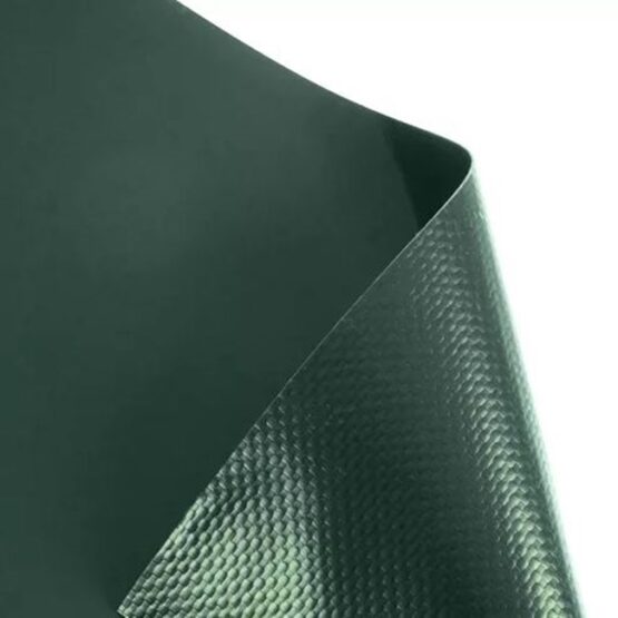 Banda de gard pentru gradina cu 25 cleme de fixare tip plasa, Verde
