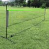 Fileu portabil pentru tenis, volei, badminton, tenis de picior, Verde / Negru