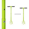 Cultivator manual pentru afanarea si aerisirea solului, Verde