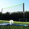 Fileu portabil pentru tenis, volei, badminton, tenis de picior, Verde / Negru