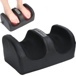 Aparat de masaj pentru picioare, gambe, antebrat cu incalzire, Negru Aparat de masaj pentru picioare, gambe, antebrat cu incalzire, Negru
