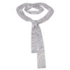 Esarfa metalica din plasa mesh, model glam-rock, Argintiu Esarfa metalica din plasa mesh, model glam-rock, Argintiu