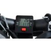 Stepper aerobic cu 2 corzi elastice si display cu afisaj electronic, Gri / Negru
