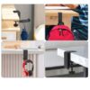 Stand pentru casti audio / gaming, cu clema reglabila, Negru Stand pentru casti audio / gaming, cu clema reglabila, Negru
