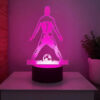 Lampa de veghe 3D LED cu holograma Cristiano Ronaldo CR7 SIUU pentru copii, Negru Lampa de veghe 3D LED cu holograma Cristiano Ronaldo CR7 SIUU pentru copii, Negru