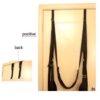 Sistem de catuse restraints BDSM, cu imobilizare si sustinere a corpului, Negru
