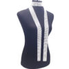 Esarfa metalica din plasa mesh, model glam-rock, Argintiu Esarfa metalica din plasa mesh, model glam-rock, Argintiu