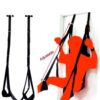 Sistem de catuse restraints BDSM, cu imobilizare si sustinere a corpului, Negru